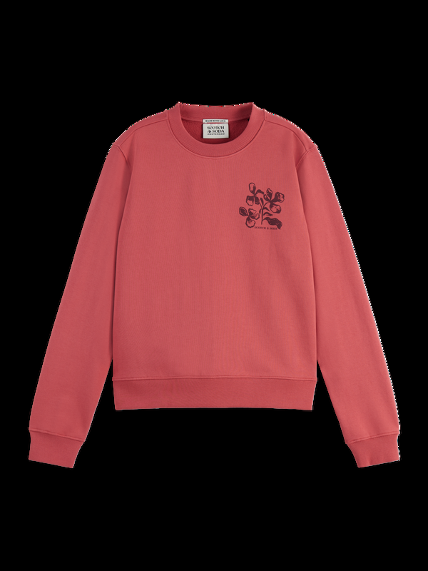 Scotch & Soda Chest Artwork Regular Sweatshirt