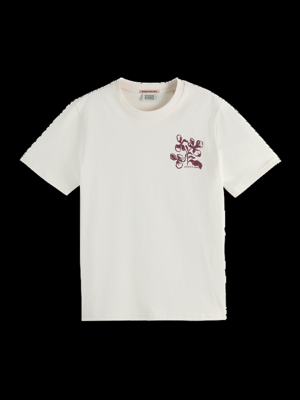 Scotch & Soda Chest Artwork Regular T-shirt