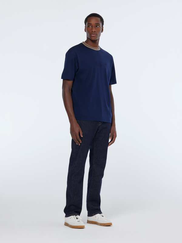 Scotch & Soda Chic Varsity Relaxed Fit T-shirt