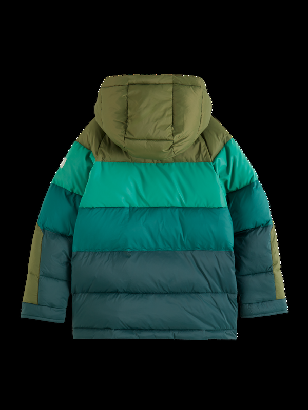 Scotch & Soda COLOURBLOCK PADDED JACKET