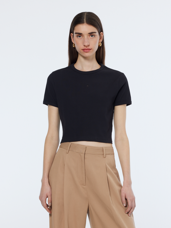 scotch & soda CORE BABY RIB T-SHIRT