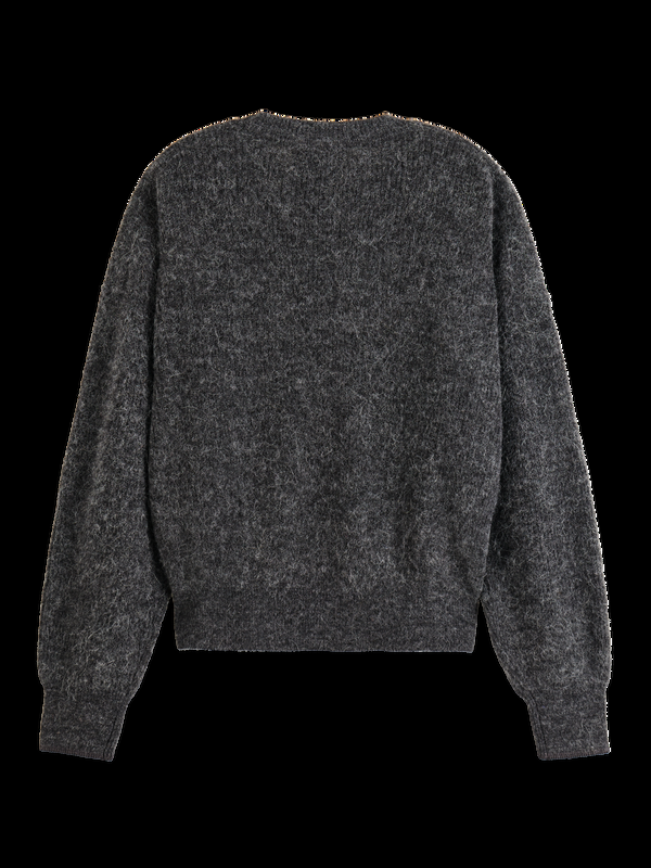 Scotch & Soda CORE FUZZY CREW NECK PULLOVER