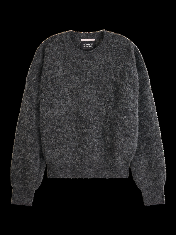 scotch & soda CORE FUZZY CREW NECK PULLOVER