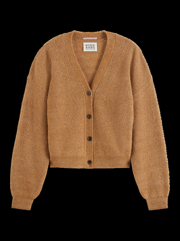 Scotch & Soda CORE FUZZY RELAXED CARDIGAN