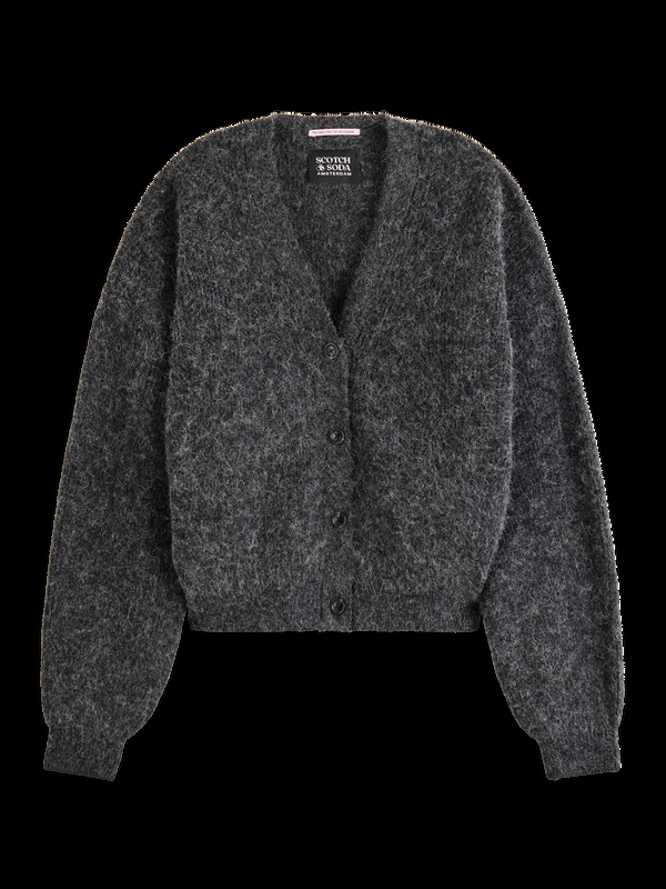 scotch & soda CORE FUZZY RELAXED CARDIGAN