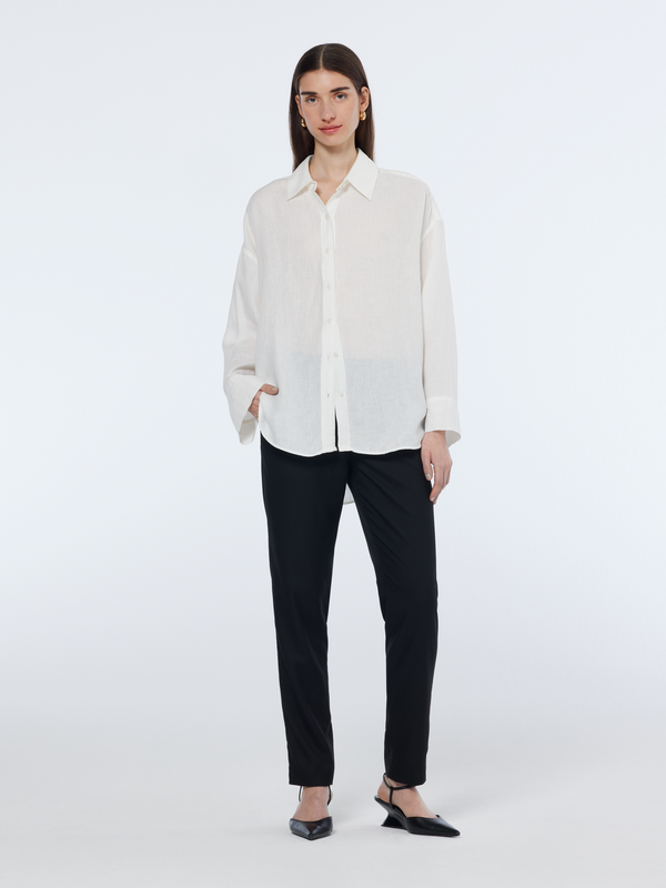 Scotch & Soda CORE LINEN SHIRT