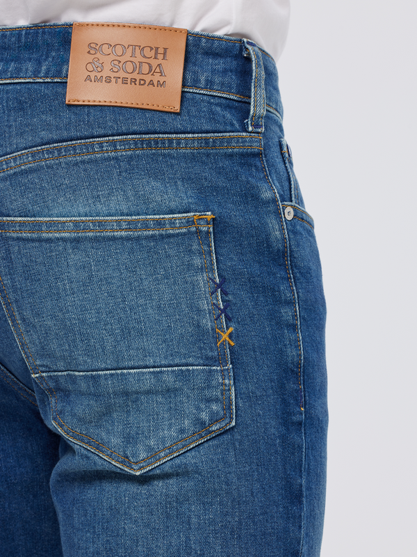 Scotch & Soda CORE Skim Skinny Jeans — Classic Blue
