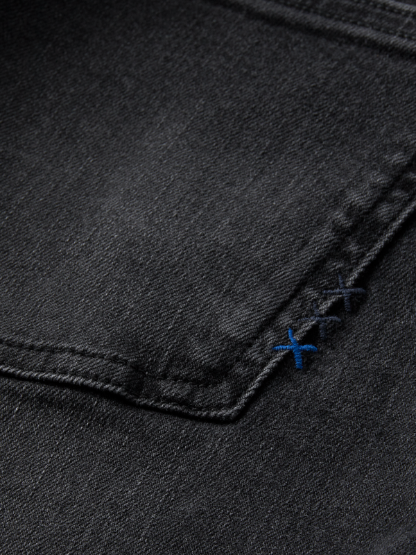 Scotch & Soda Core The Sky Rechte Jeans -zwarte Nacht