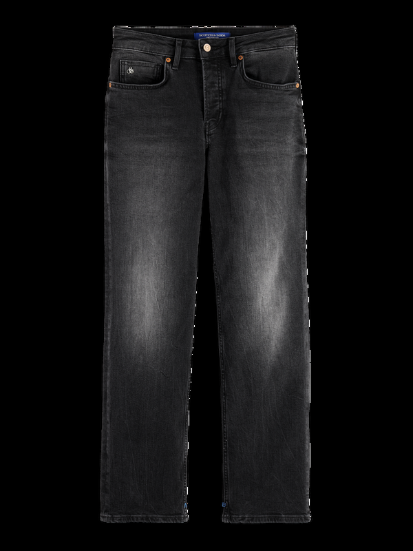 scotch & soda Core the sky rechte jeans -zwarte nacht