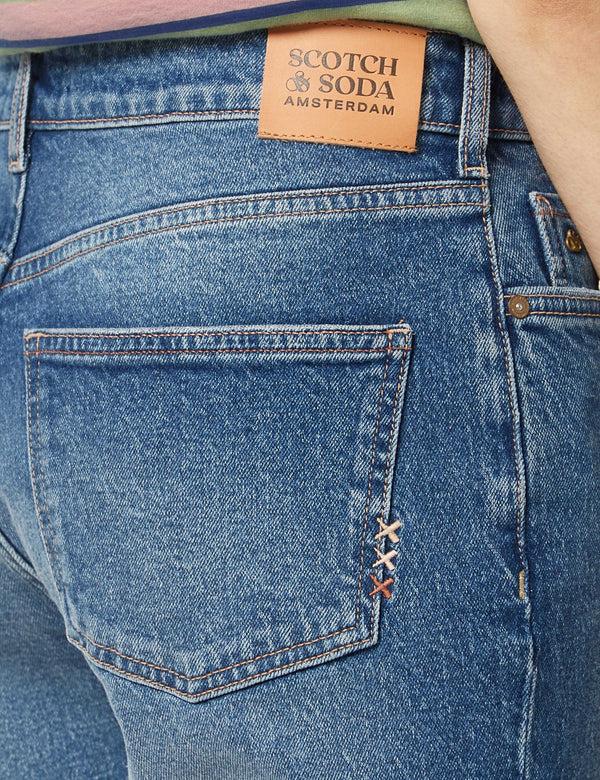 Scotch & Soda CORE The Sky Straight Jeans - Blue Dream
