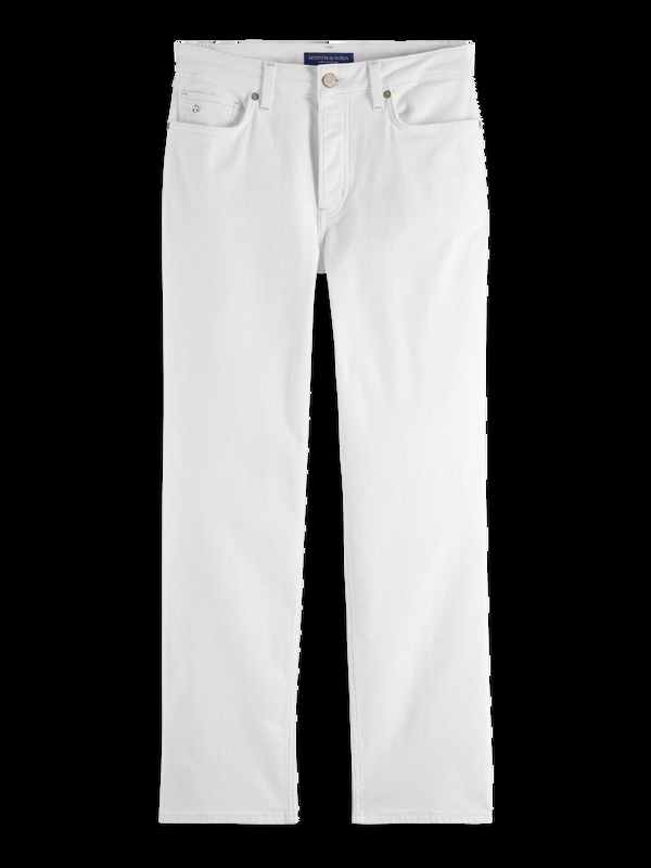 Scotch & Soda CORE THE SKY STRAIGHT JEANS - COOL WHITE