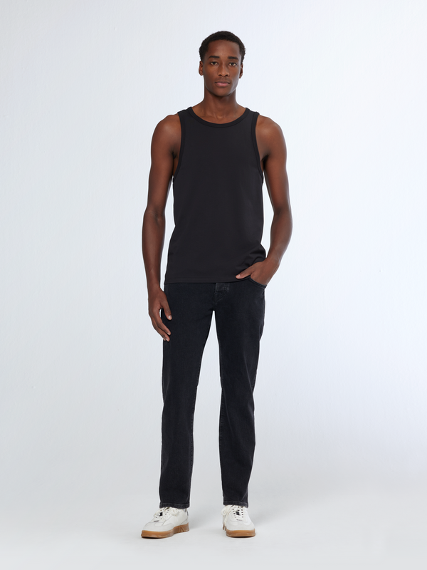 scotch & soda CORE The Zee straight jeans — City Black