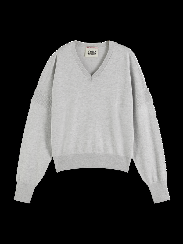 scotch & soda CORE V-NECK RELAXED PULLOVER