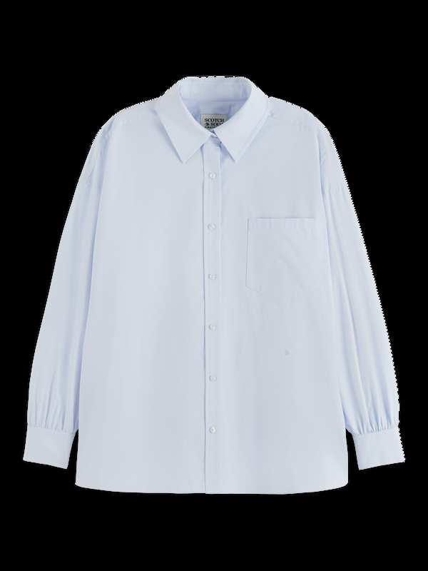 Scotch & Soda Core Vriendin Poplin Overhemd