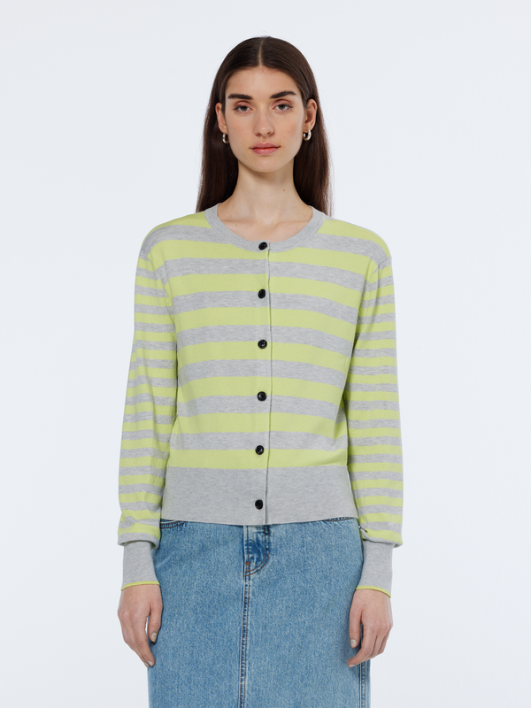 scotch & soda Crew neck relaxed cardigan