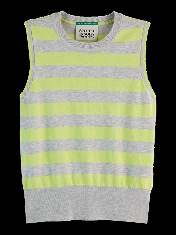 Scotch & Soda Crew Neck Relaxed Knitted Tank