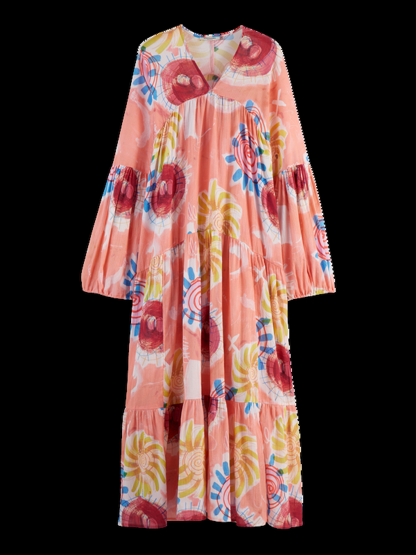 Scotch & Soda Crinkle Maxi Dress