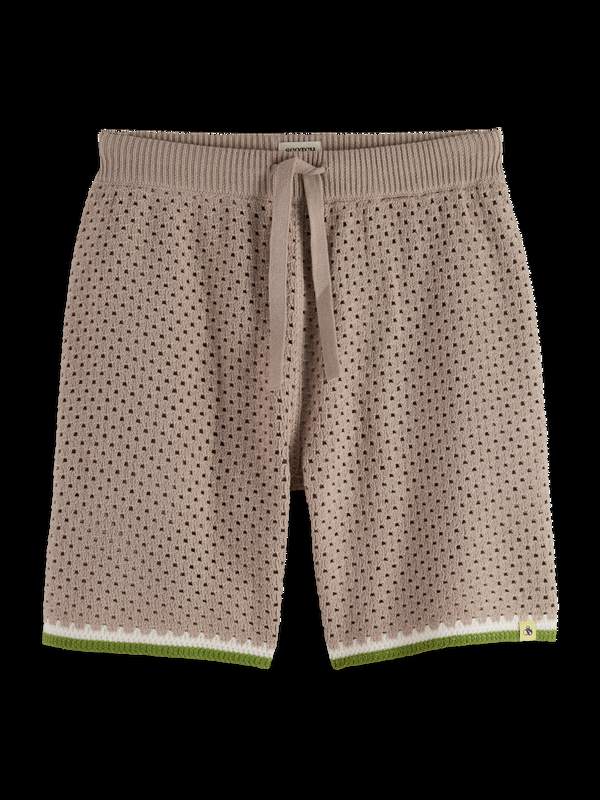 Scotch & Soda Crochet Knitted Shorts