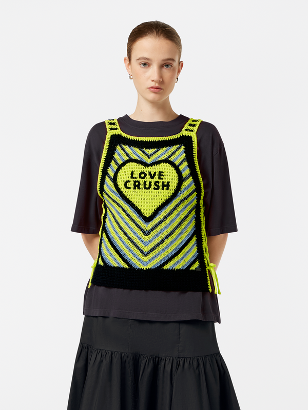 scotch & soda Crochet Love Crush Vest