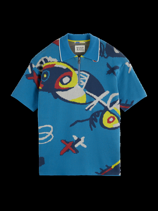 Scotch & Soda Crochet Polo