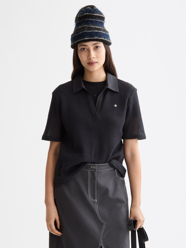 scotch & soda Crochet polo