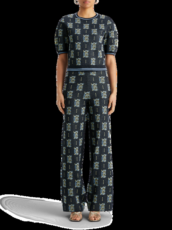 scotch & soda Cropped trui van jacquard