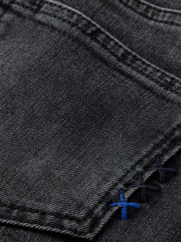 Scotch & Soda DEAN LOOSE TAPERED JEANS - BLACK NIGHT