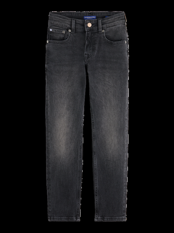 scotch & soda DEAN LOOSE TAPERED JEANS - BLACK NIGHT