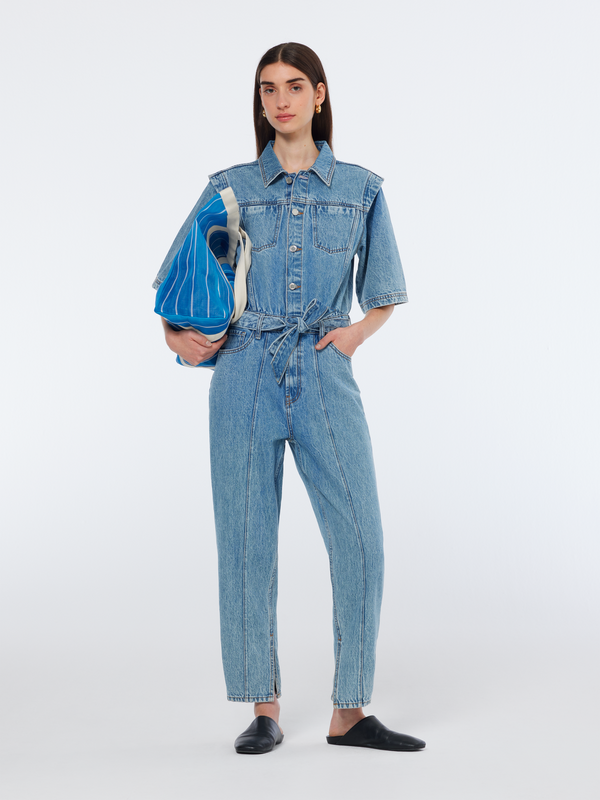 scotch & soda Denim workwear jumpsuit Lakehouse
