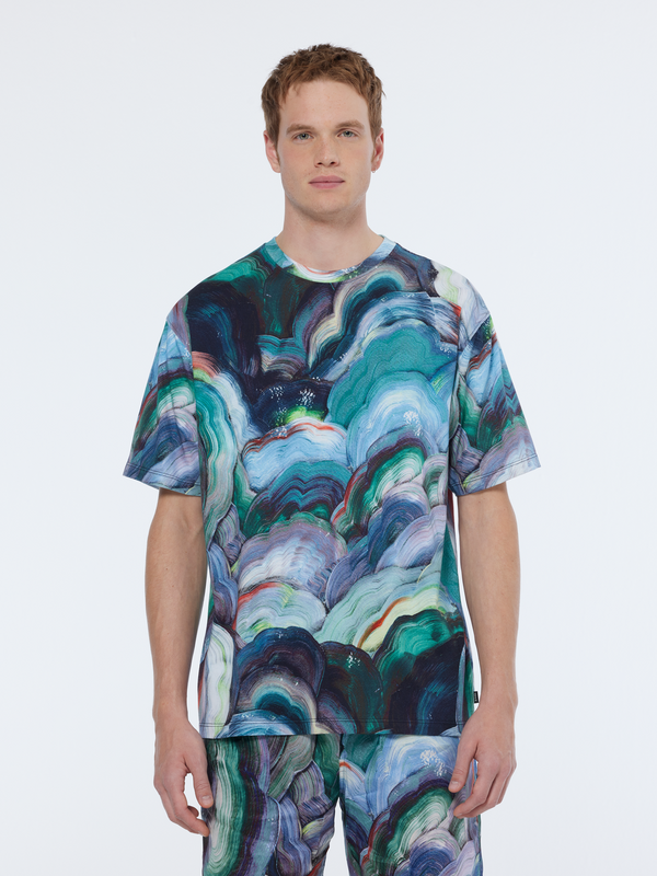 scotch & soda Digital Printed t-shirt