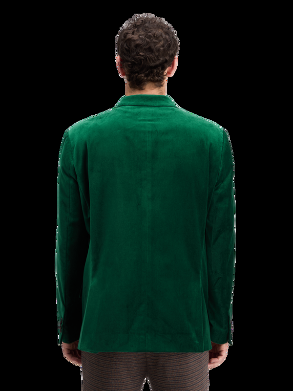 Scotch & Soda DOUBLE-BREASTED VELVET PARTY BLAZER