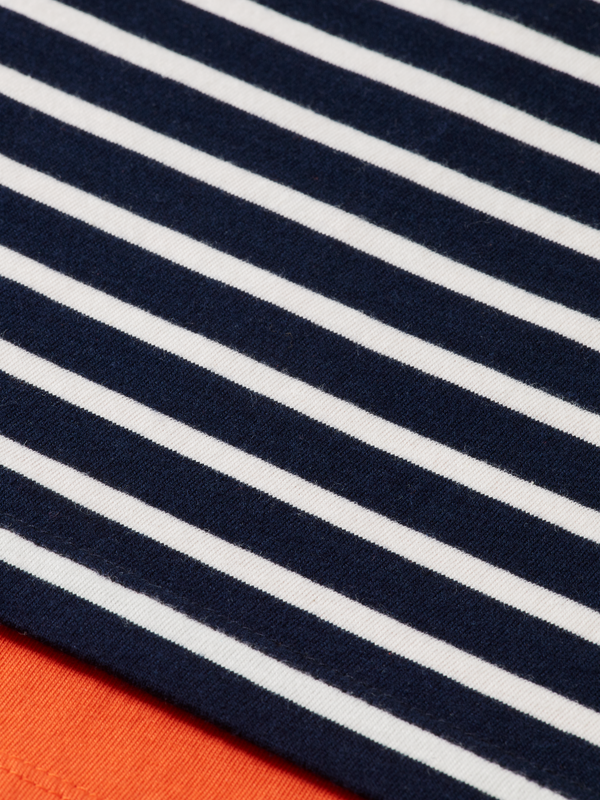 Scotch & Soda DOUBLE LAYERED LONG-SLEEVED T-SHIRT