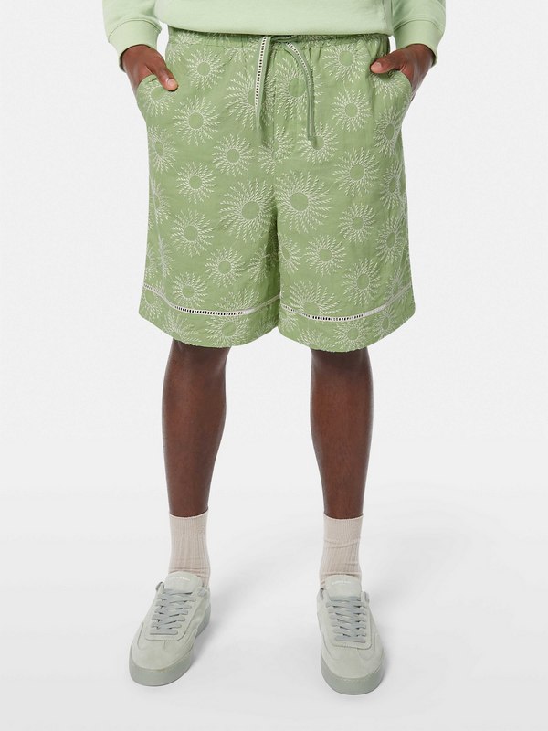 Scotch & Soda Embroidered Bermuda Shorts