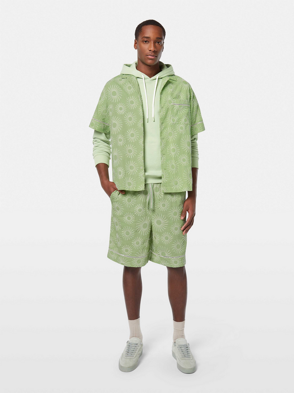 scotch & soda Embroidered Bermuda Shorts