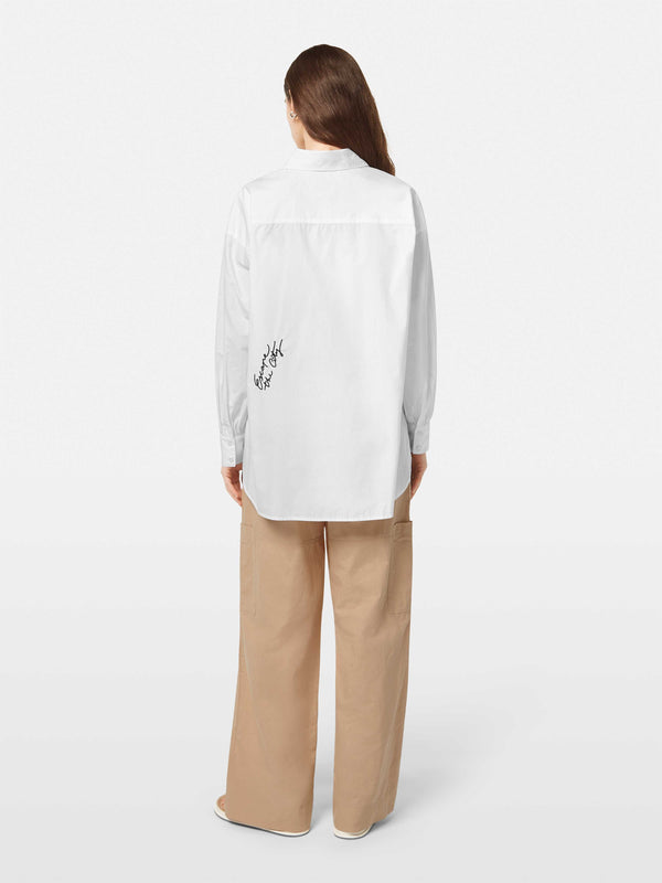 Scotch & Soda Embroidered Poplin Shirt