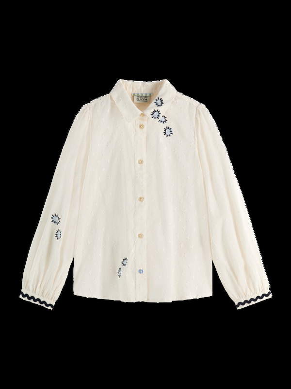 scotch & soda Embroidered Shirt