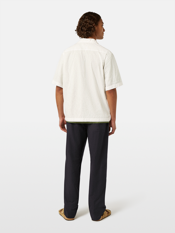 Scotch & Soda Embroidered Short Sleeve Shirt