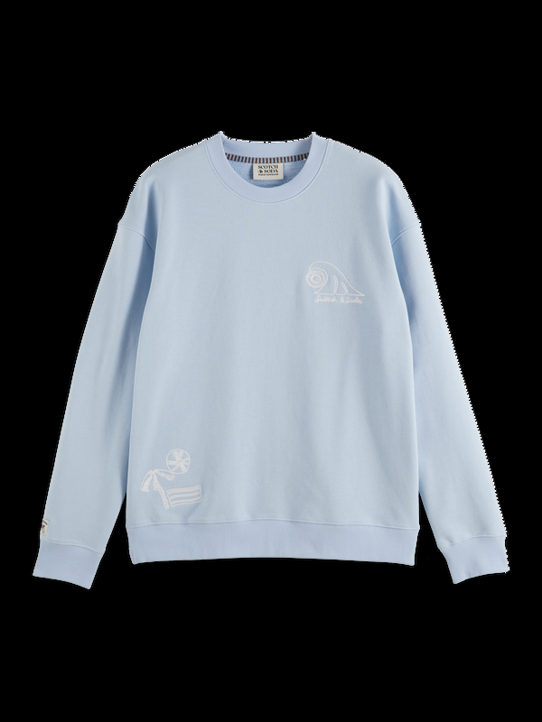 Scotch & Soda Embroidered Sweatshirt