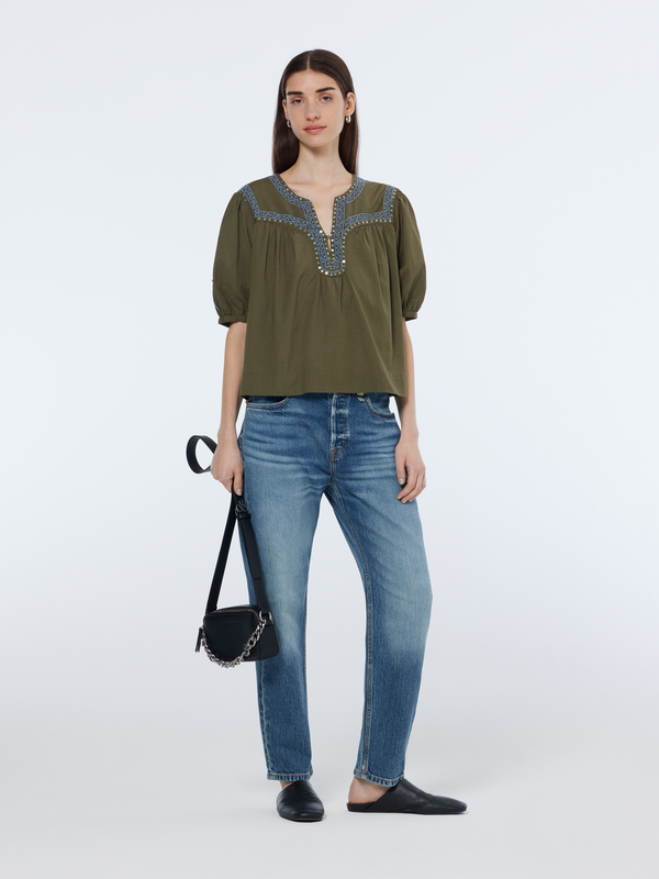 Scotch & Soda Embroidered Top