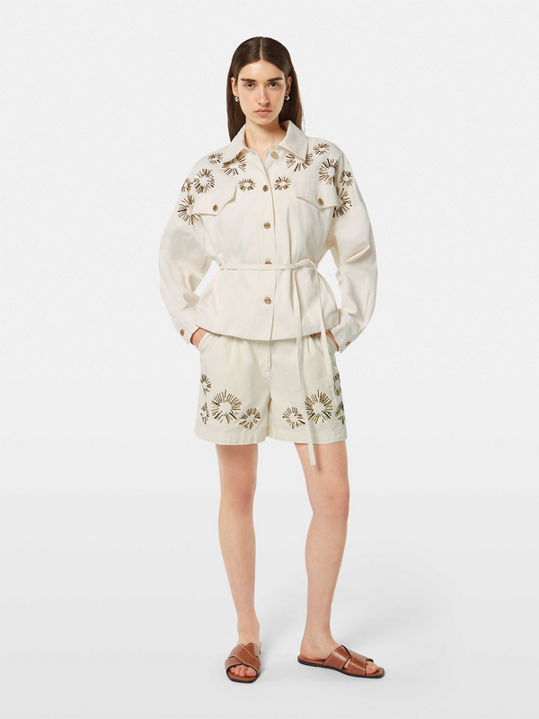 Scotch & Soda Embroidered Trucker Jacket