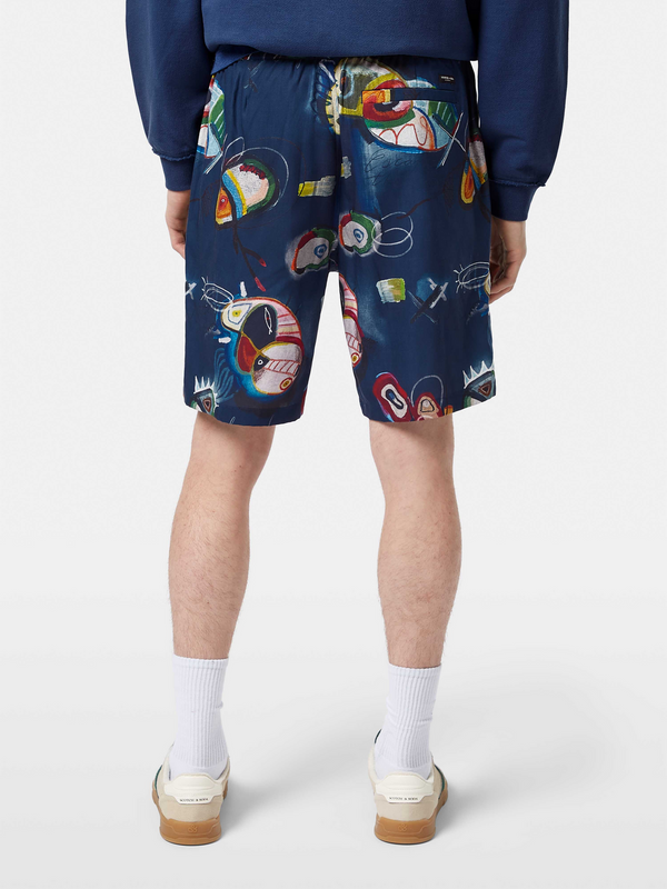 Scotch & Soda Fave Printed Bermuda Shorts