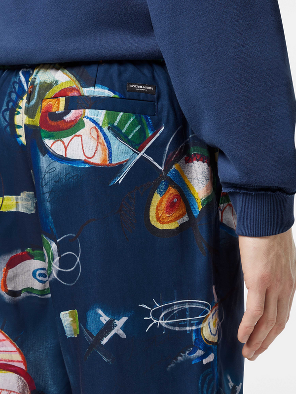 Scotch & Soda Fave Printed Bermuda Shorts