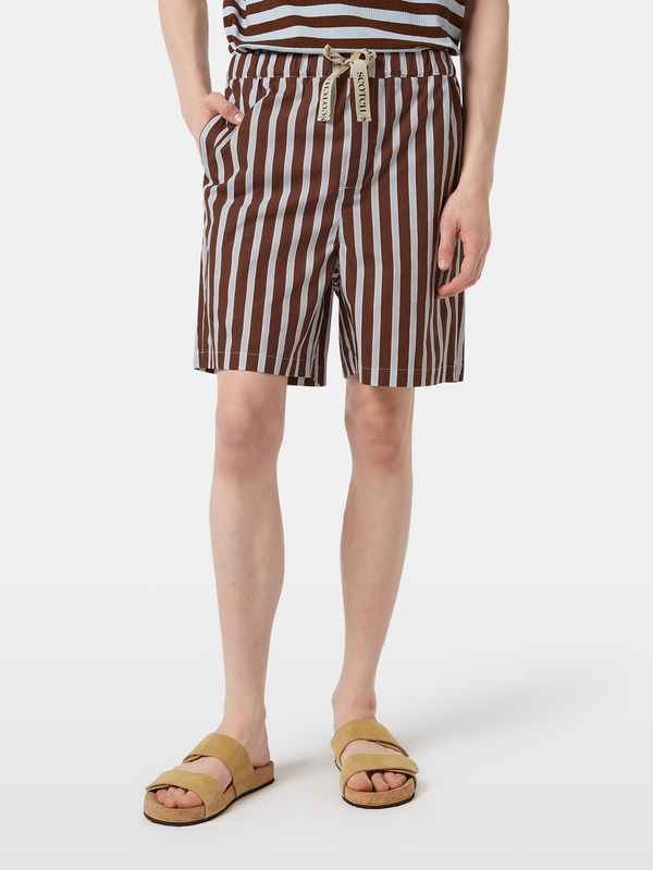 Scotch & Soda Fave Striped Bermuda Shorts