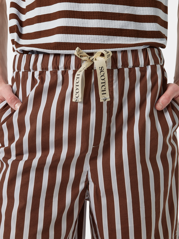 Scotch & Soda Fave Striped Bermuda Shorts