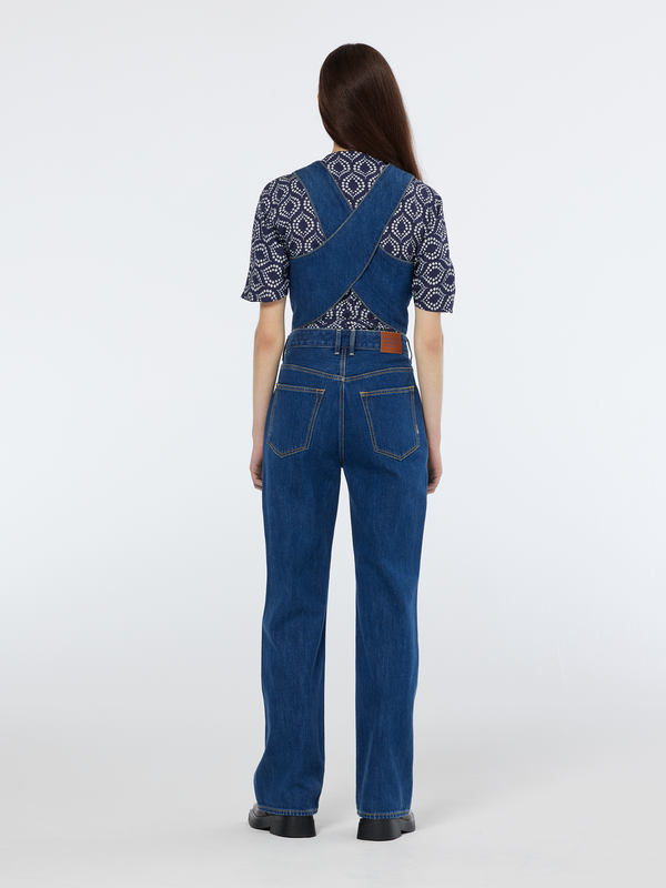 Scotch & Soda Fitted Denim Waistcoat City Fresh