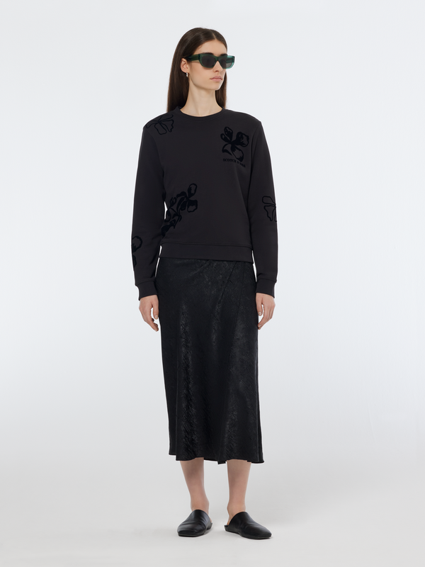 Scotch & Soda Flock Print Sweatshirt