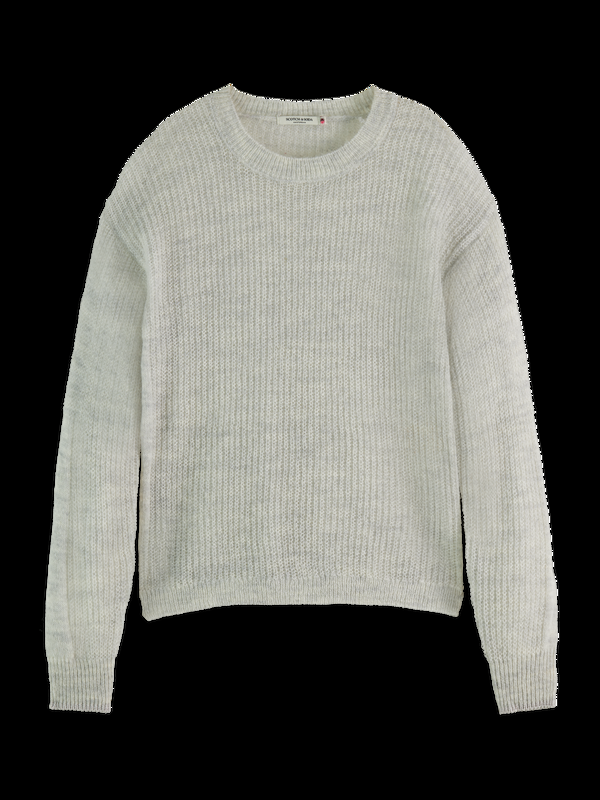 Scotch & Soda FUZZY OPEN KNIT RELAXED PULLOVER
