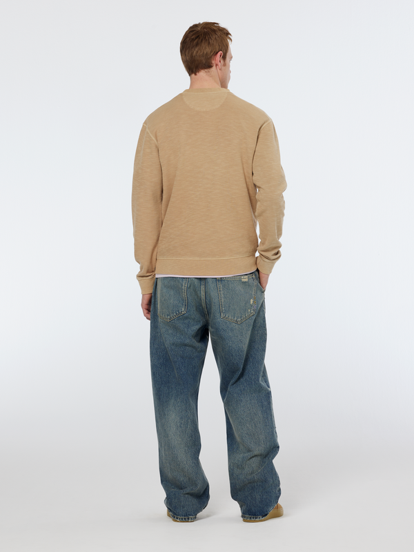 Scotch & Soda Garment Dye Structured Sweatshirt
