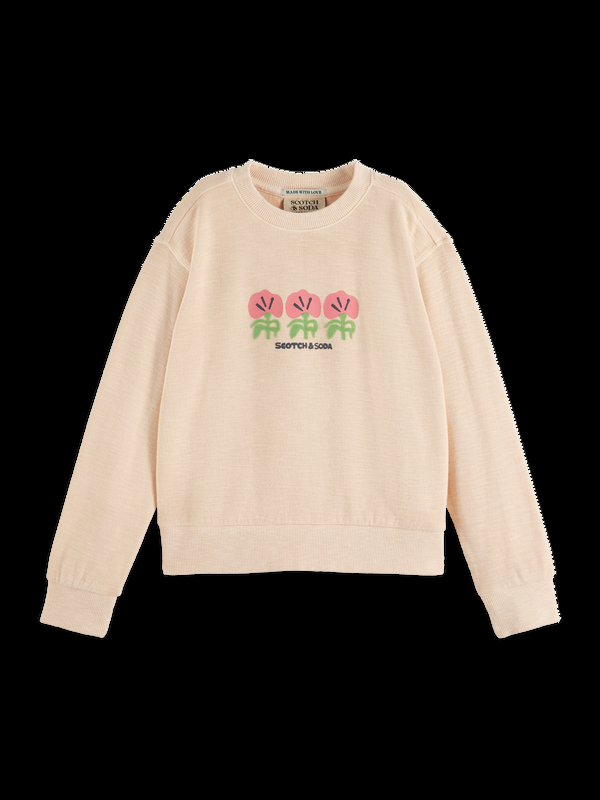 scotch & soda Garment-Dyed Crewneck