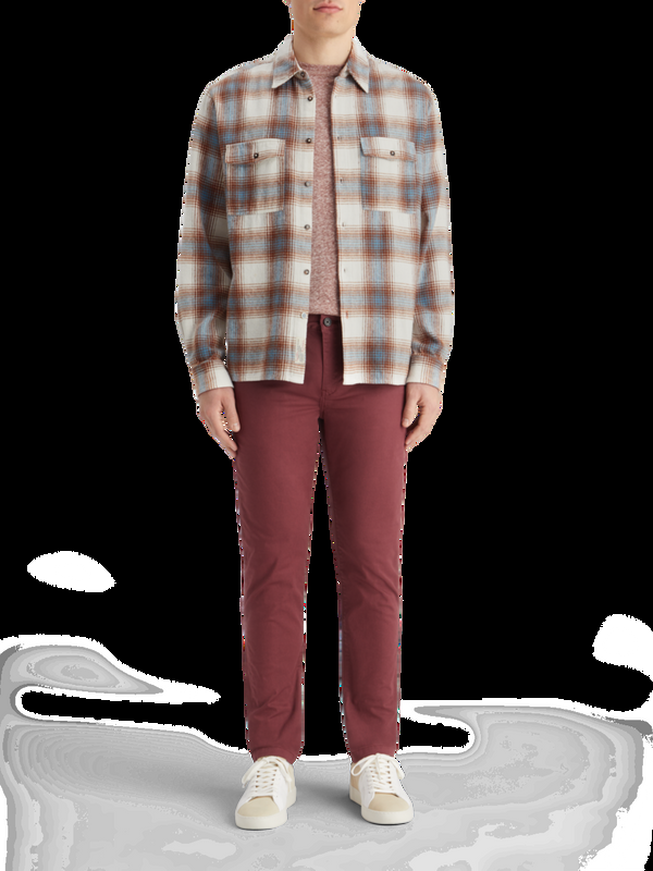 scotch & soda Geruit overhemd van flanellen garen scotch & soda Geruit overhemd van flanellen garen